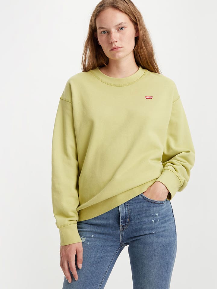 Levi´s Bluza w kolorze zielonym rozmiar: M