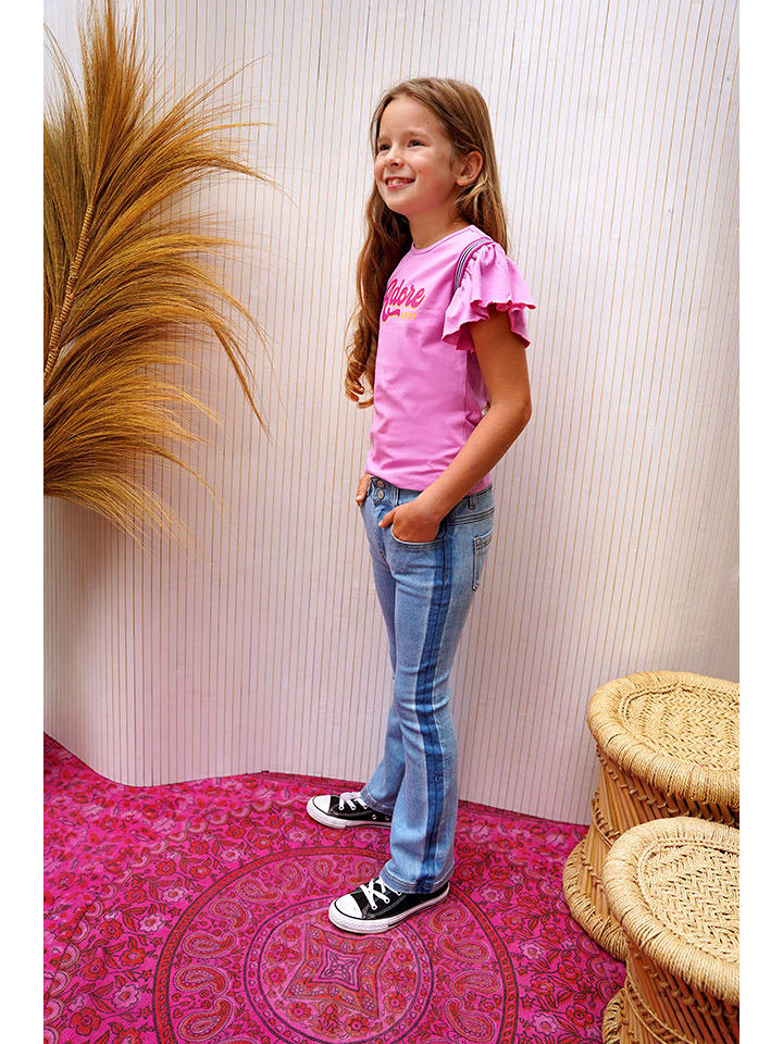 B.Nosy Dżinsy - Slim fit - w kolorze niebieskim rozmiar: 134