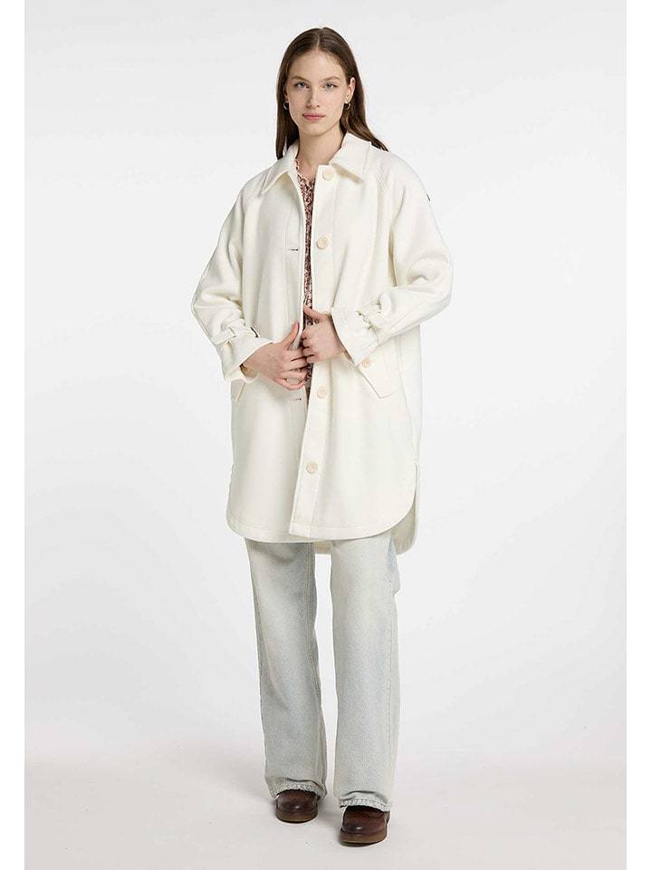 Schmuddelwedda Płaszcz przejściowy w kolorze kremowym rozmiar: M