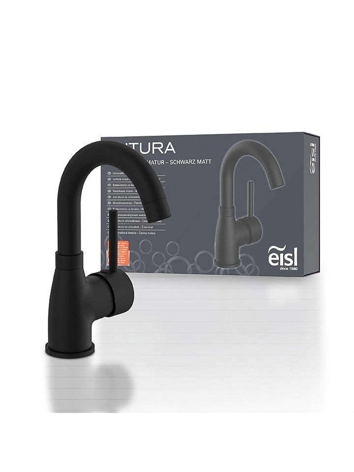 Schütte Bateria umywalkowa "Futura" w kolorze czarnym rozmiar: onesize