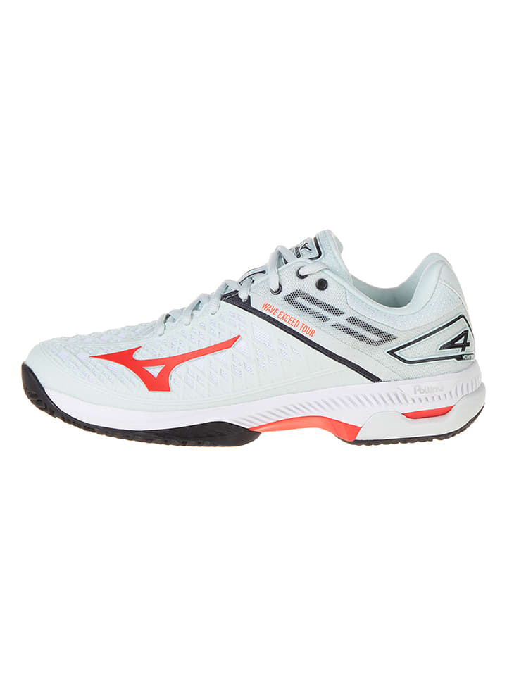 Mizuno Buty "Wave Exceed Tour4 CC" w kolorze błękitnym do tennisa rozmiar: 37