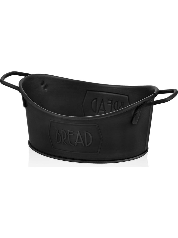 Hermia Koszyk w kolorze czarnym na pieczywo - 23 x 6 x 14 cm rozmiar: onesize