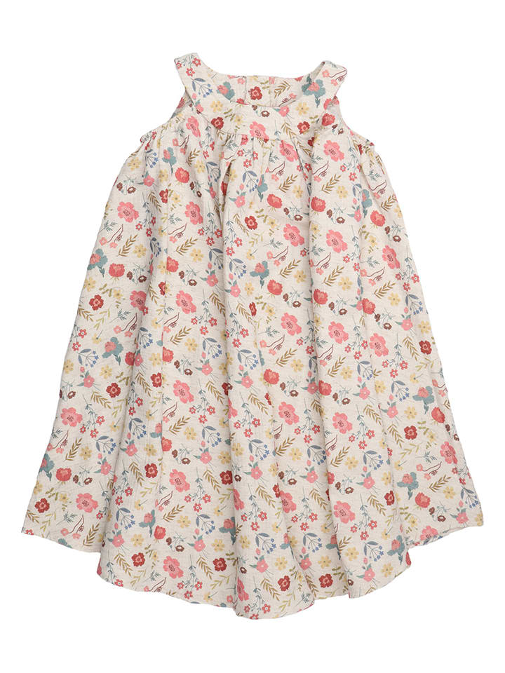 Walkiddy Sukienka w kolorze beżowym rozmiar: 128