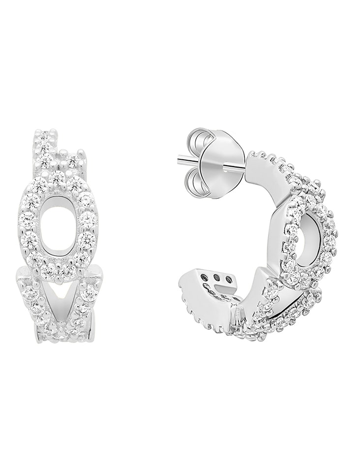 Tamaris Kolczyki-półkreole z cyrkoniami rozmiar: onesize