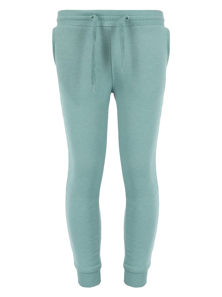 Spodnie dresowe w kolorze miętowym