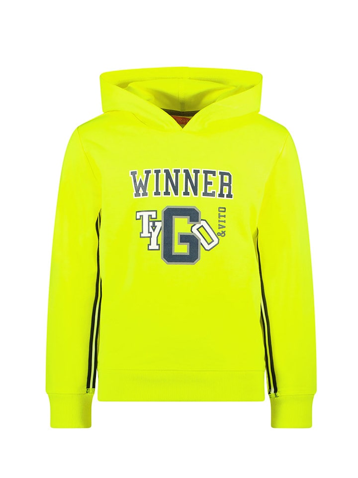 Tygo & Vito Bluza "Huub" w kolorze żółtym rozmiar: 146/152