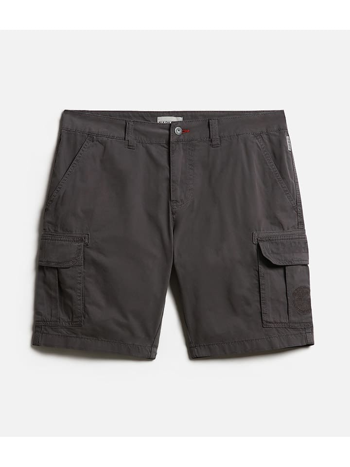 Napapijri Szorty "Novara" w kolorze antracytowym rozmiar: W29