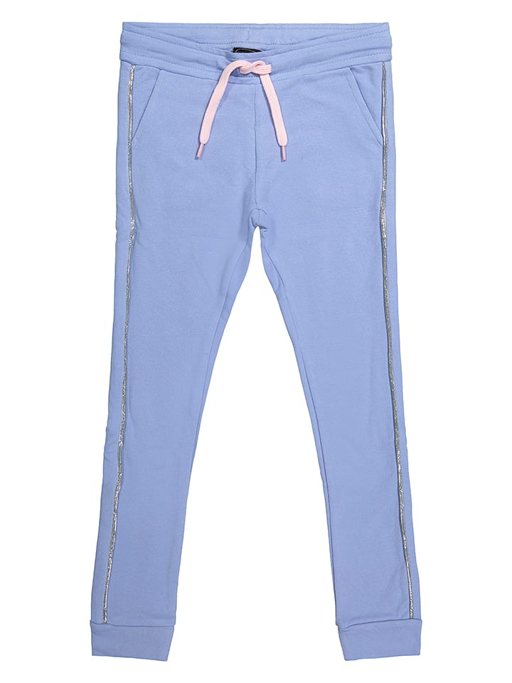 Little Miss Juliette Spodnie dresowe w kolorze błękitnym rozmiar: 110/116