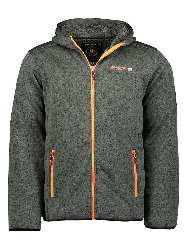 Geographical Norway Kurtka polarowa "Trombone" w kolorze antracytowym rozmiar: XXL