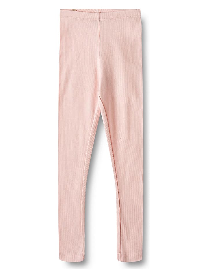 Wheat Legginsy "Maddy" w kolorze jasnoróżowym rozmiar: 140