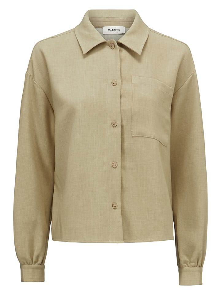 Koszula "Jolly" w kolorze beżowym