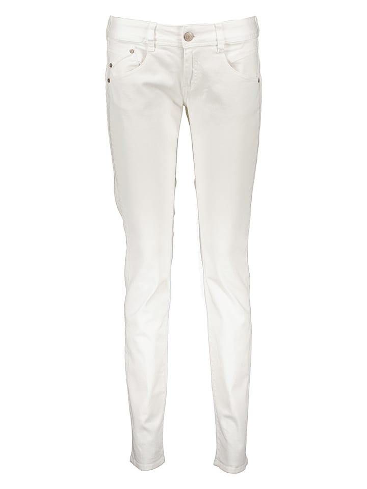 Herrlicher Dżinsy - Skinny fit - w kolorze białym rozmiar: W29/L30