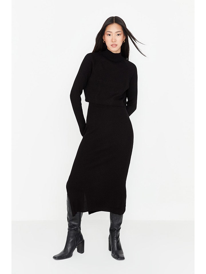 trendyol 2-częściowy zestaw w kolorze czarnym rozmiar: M