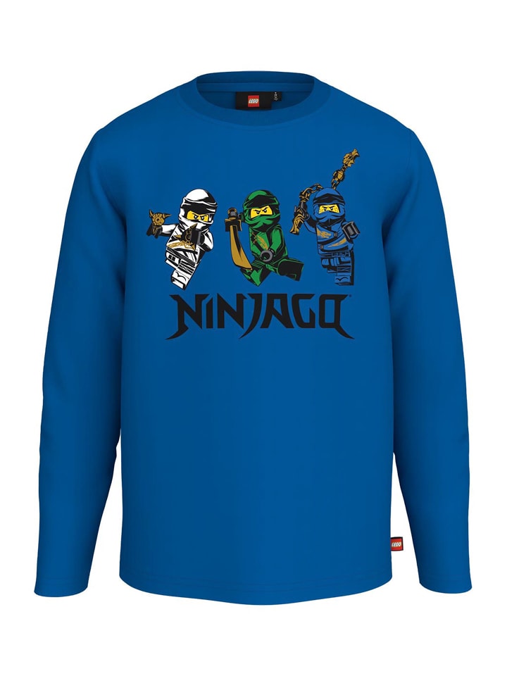 Koszulka "LEGO Ninjago" w kolorze niebieskim