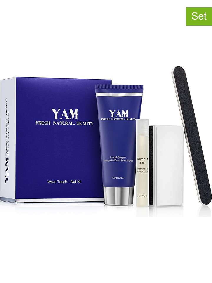 YAM 4-częściowy zestaw pielęgnacyjny do paznokci "Wave Touch" rozmiar: onesize