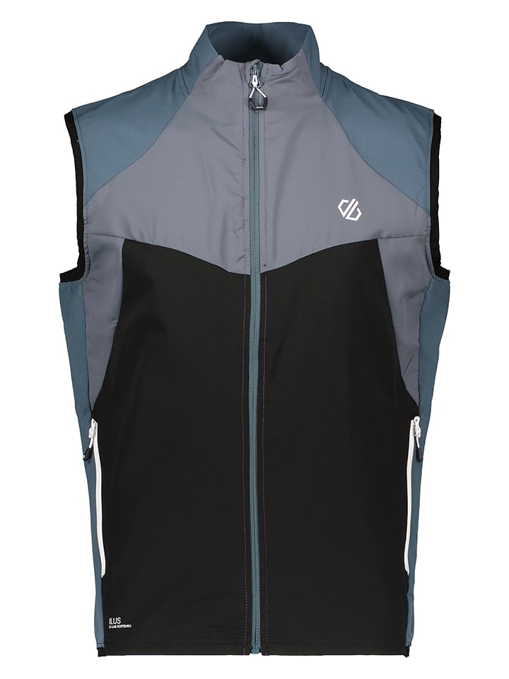 Dare 2b Kamizelka funkcyjna "Lattitudinal" w kolorze czarno-szarym rozmiar: L