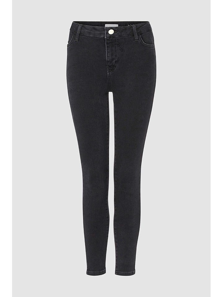 Rich & Royal Dżinsy - Slim fit - w kolorze czarnym rozmiar: W32/L32