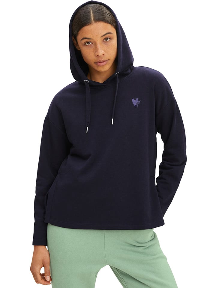 Tom Tailor Bluza w kolorze granatowym rozmiar: XL