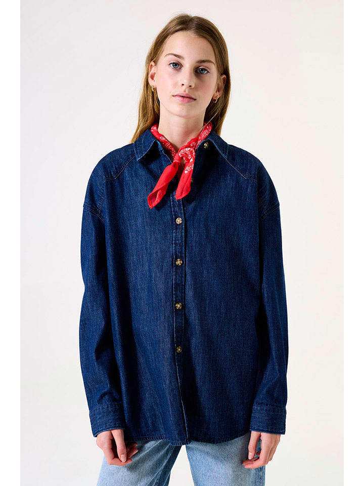 Garcia Koszula w kolorze granatowym rozmiar: 164/170