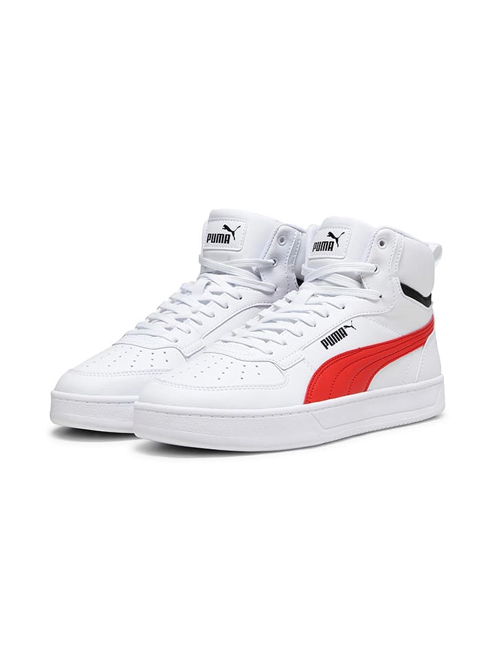 Puma Sneakersy "Caven 2.0 Mid" w kolorze czerwono-białym rozmiar: 44,5