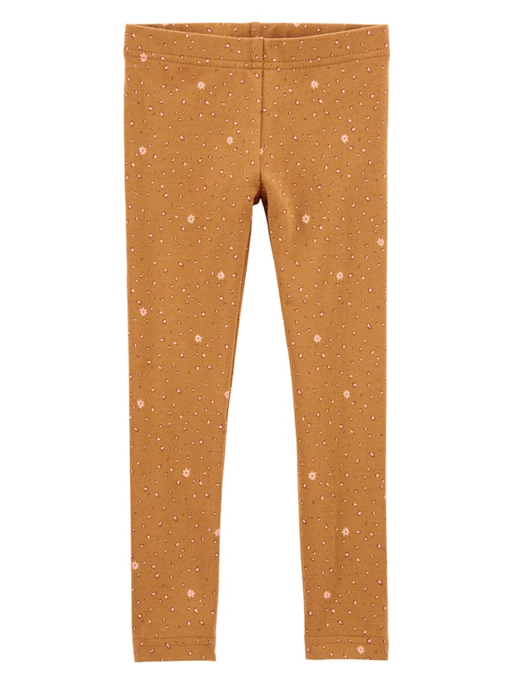 Legginsy w kolorze jasnobrązowym