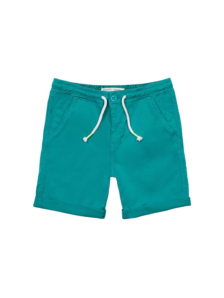 Szorty w kolorze morskim