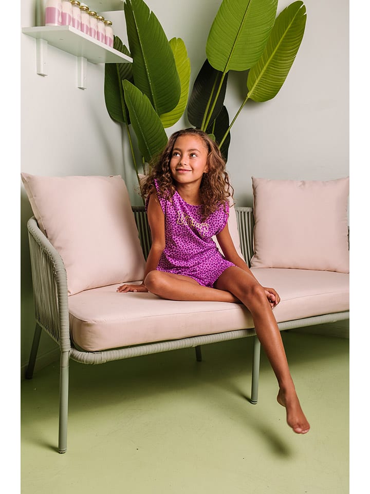 B.Nosy Piżama w kolorze różowo-fioletowym rozmiar: 104