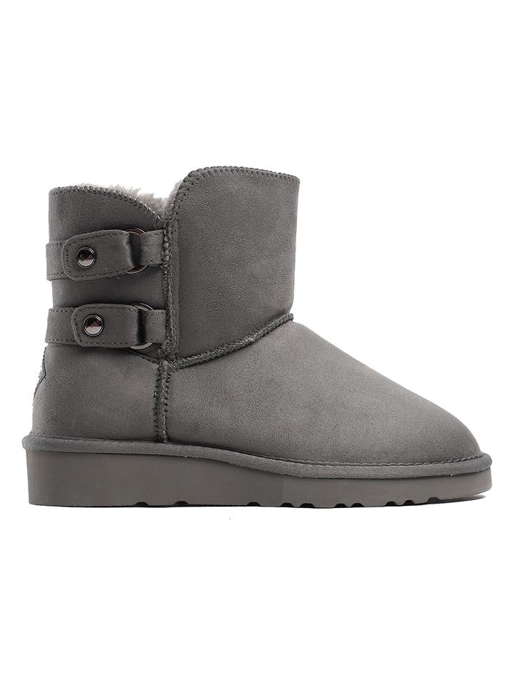 ISLAND BOOT Botki zimowe "Beata" w kolorze szarym rozmiar: 40