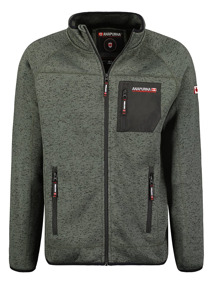 ANAPURNA Kurtka polarowa "Titlana" w kolorze szarym rozmiar: M