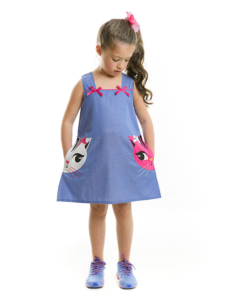 Denokids Sukienka w kolorze błękitnym rozmiar: 98