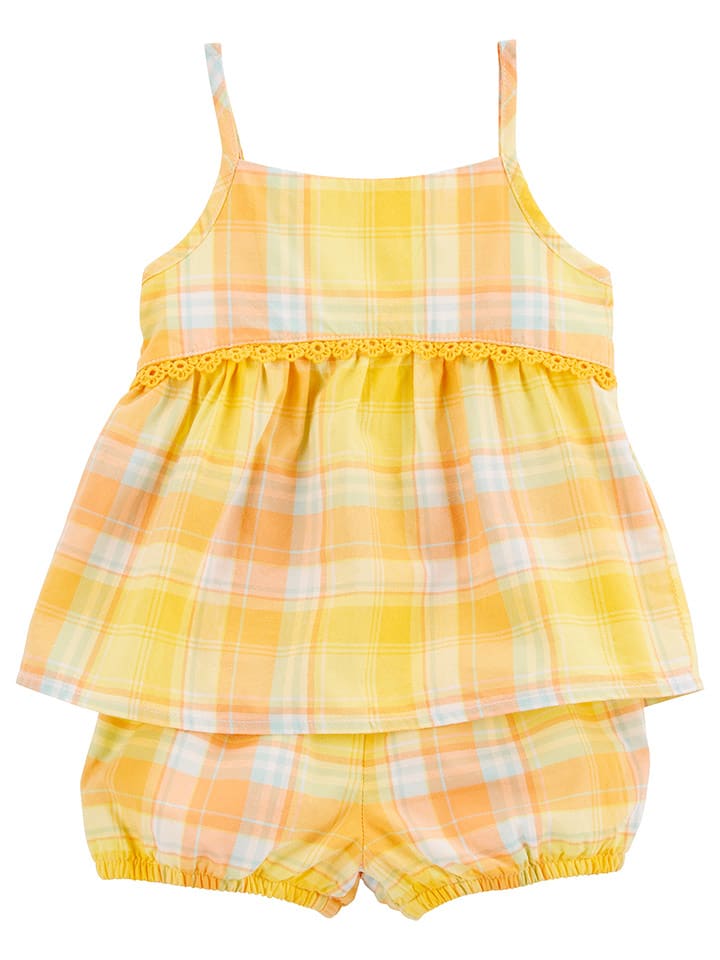 OshKosh 2-częściowy zestaw w kolorze żółtym rozmiar: 86/92