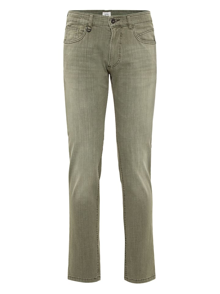 Camel Active Dżinsy - Regular fit - w kolorze zielonym rozmiar: W34/L32
