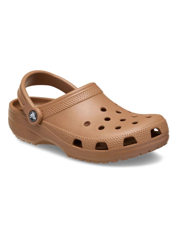 Crocs Chodaki "Classic" w kolorze jasnobrązowym rozmiar: 36/37