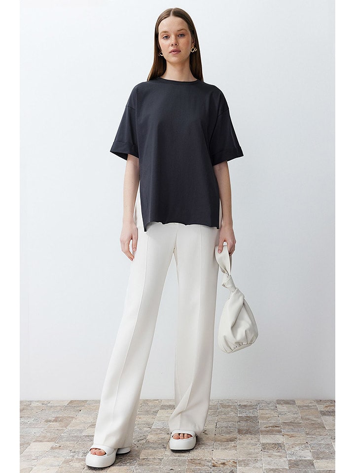 trendyol Koszulka w kolorze czarnym rozmiar: S