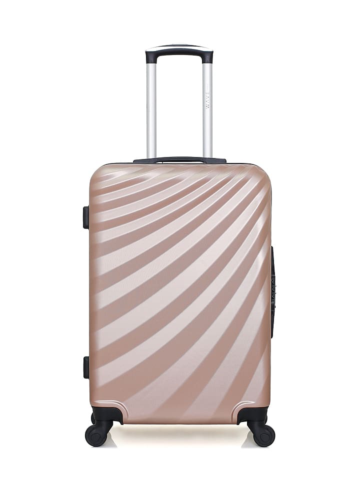 WAVE PARIS Walizka w kolorze jasnoróżowym - 41 x 65 x 26 cm rozmiar: onesize