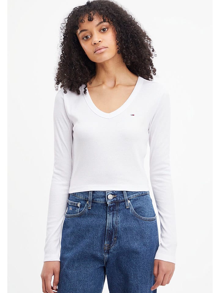 Tommy Hilfiger Koszulka w kolorze białym rozmiar: XL