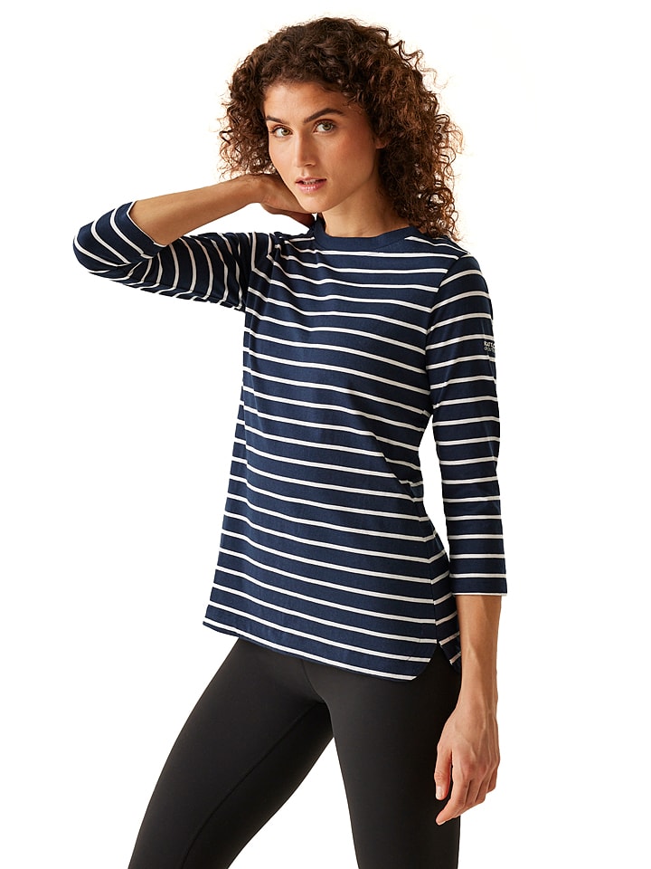 Regatta Koszulka "Bayletta" w kolorze granatowym rozmiar: 44