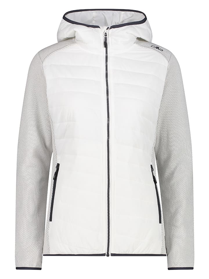 CMP Kurtka hybrydowa w kolorze białym rozmiar: 44