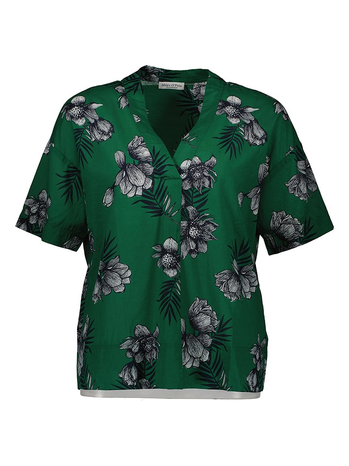 Bluzka w kolorze zielonym