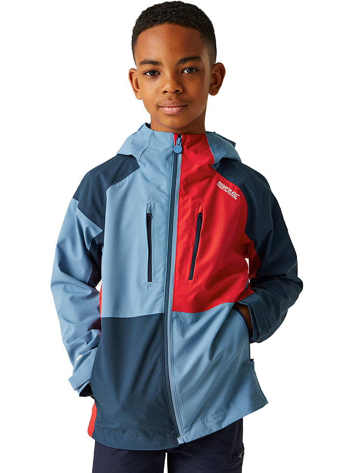 Regatta Kurtka funkcyjna "Highton" w kolorze niebiesko-czerwonym rozmiar: 176