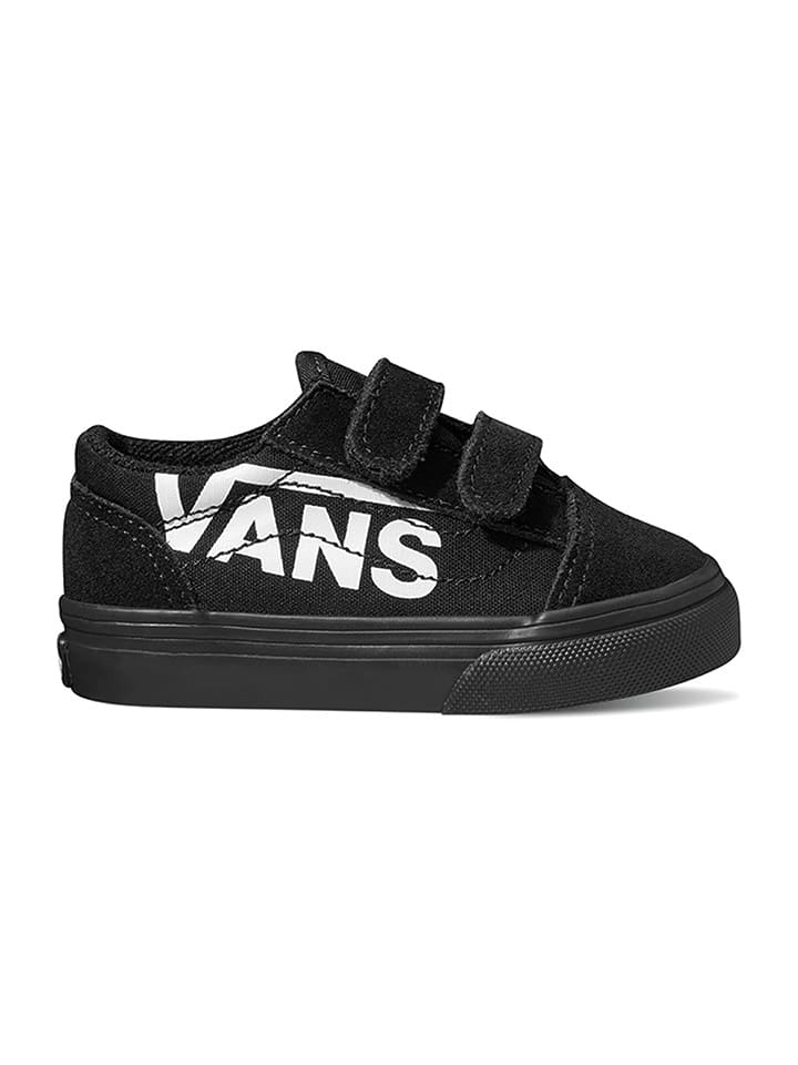 Vans Skórzane sneakersy w kolorze czarnym rozmiar: 19