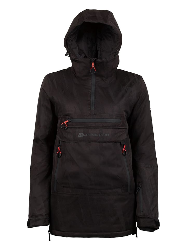 Kurtka narciarska "Cloca" w kolorze czarnym