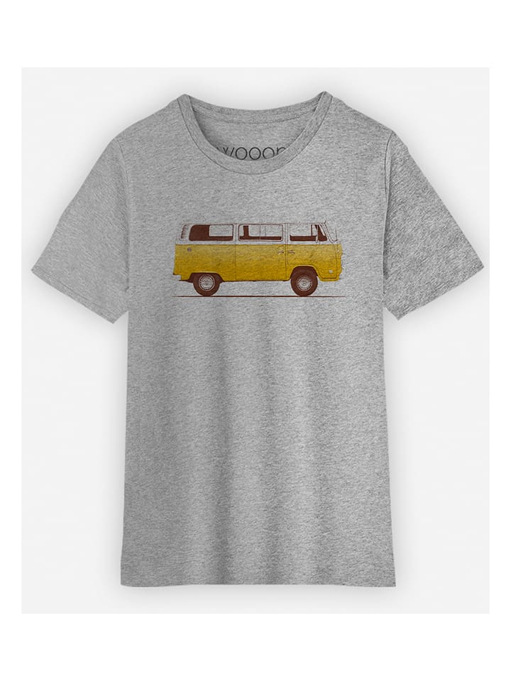 WOOOP Koszulka "Combi" w kolorze szarym rozmiar: 128