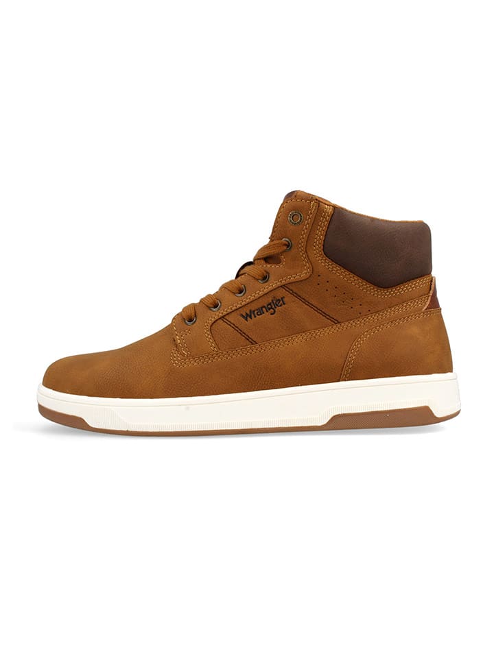 Wrangler Sneakersy "Denver" w kolorze jasnobrązowym rozmiar: 43