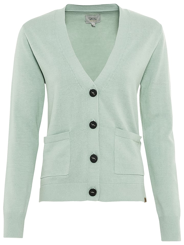 Kardigan w kolorze miętowym