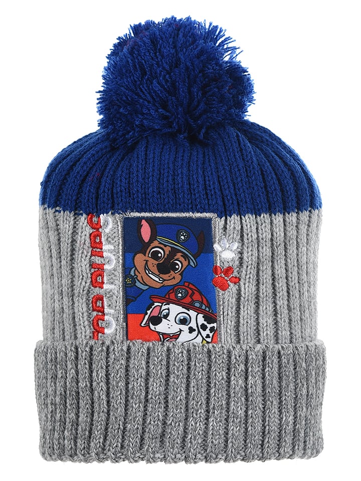 Paw Patrol Czapka "Psi Patrol" w kolorze niebiesko-szarym rozmiar: 52 cm
