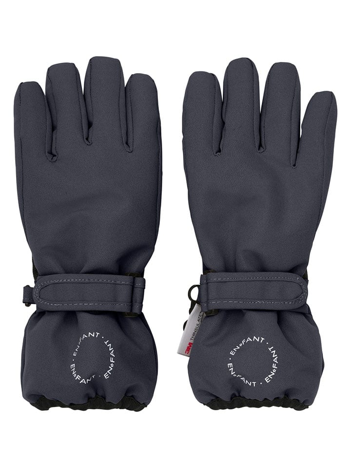 enfant Rękawiczki w w kolorze antracytowo-czarnym rozmiar: 140-152