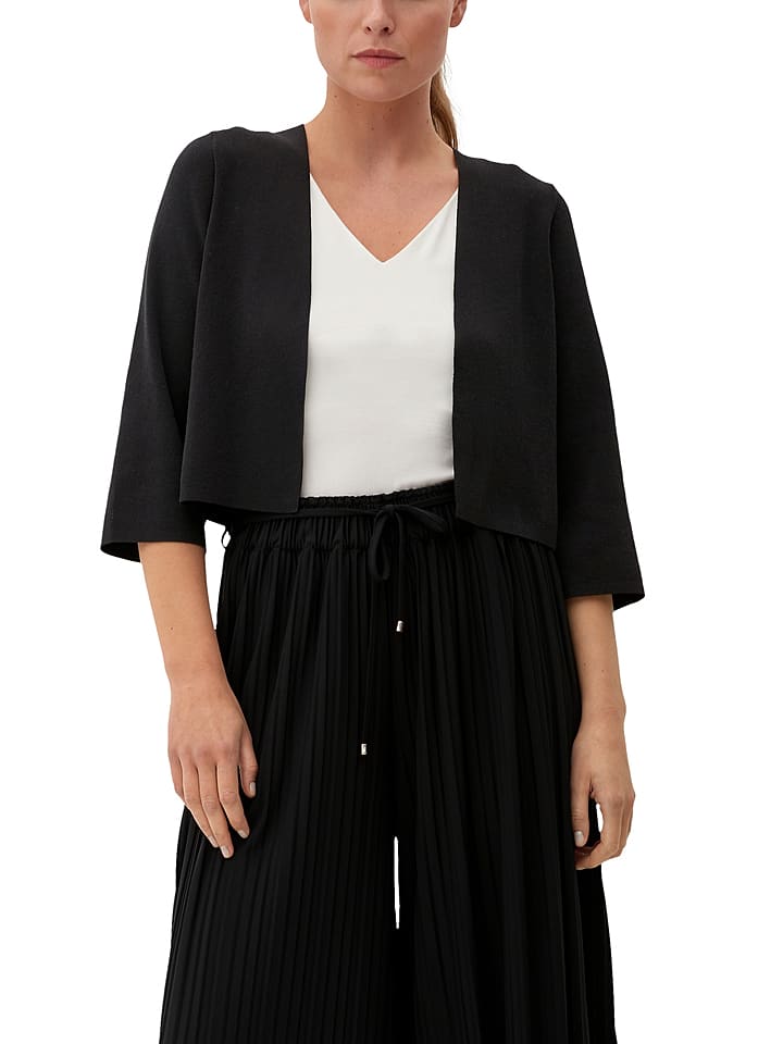 s.Oliver Kardigan w kolorze czarnym rozmiar: 38