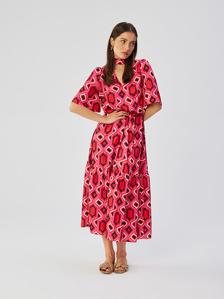 Stylove Sukienka w kolorze czerwonym rozmiar: XXL