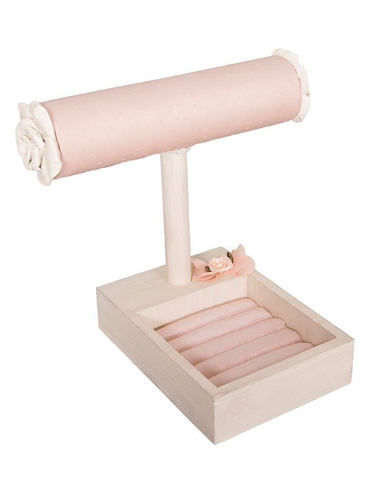 Anticline Stojak w kolorze kremowym na biżuterię - 23 x 20,5 x 17 cm rozmiar: onesize